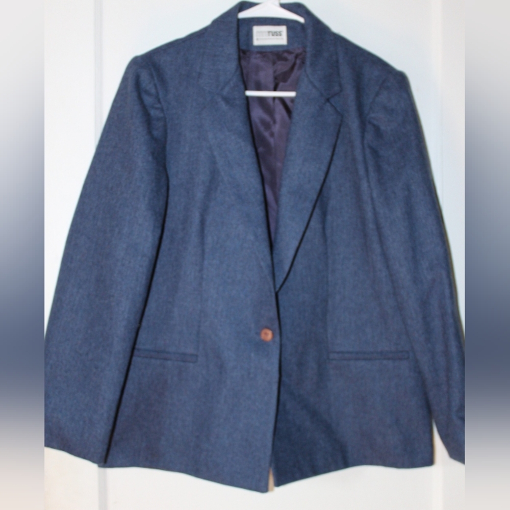 Vintage RRRRRUSS Blue Blazer Size L